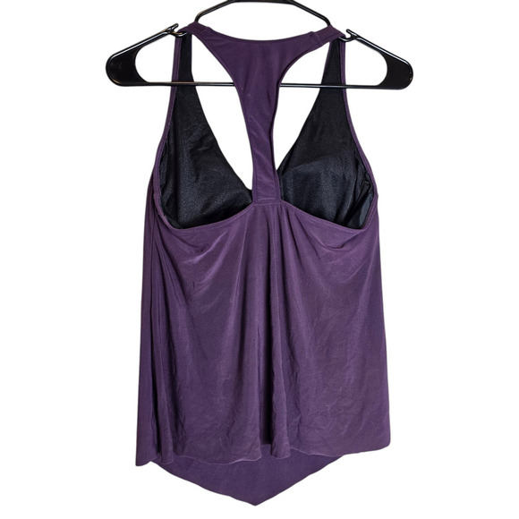 Magicsuit Taylor Tankini Top size 8 medium purple - Picture 2 of 6